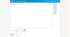 Desktop Screenshot of nopaste.nl